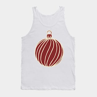 Simply Christmas Collection - Bauble - Classic Xmas Colours Tank Top